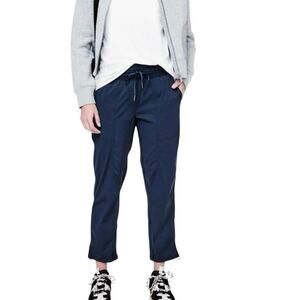 Lululemon Dance Studio Relaxed-Fit Mid-Rise Cropped Pant True Navy - 12